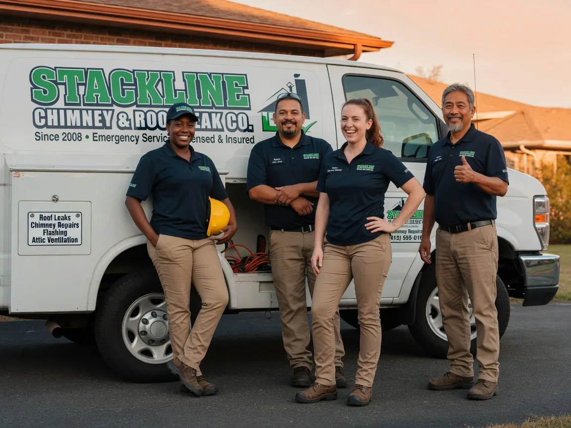 Chimney flashing repair company in Alexandria, SD